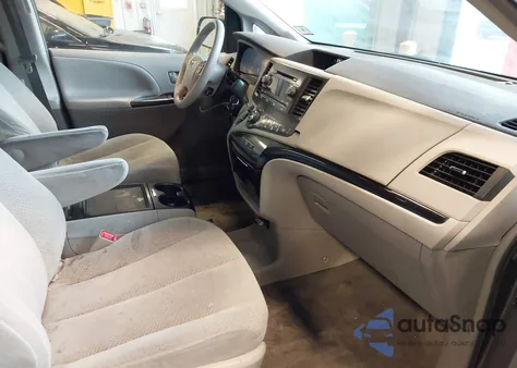 2014 Toyota Sienna Le V6 8 Passenger from USA, damaged, VIN 5TDKK3DC5ES406353